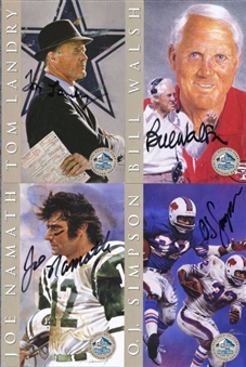 Ron Mix Signature Series Hall of Fame Signed Boxed Set w/ 116 Autos